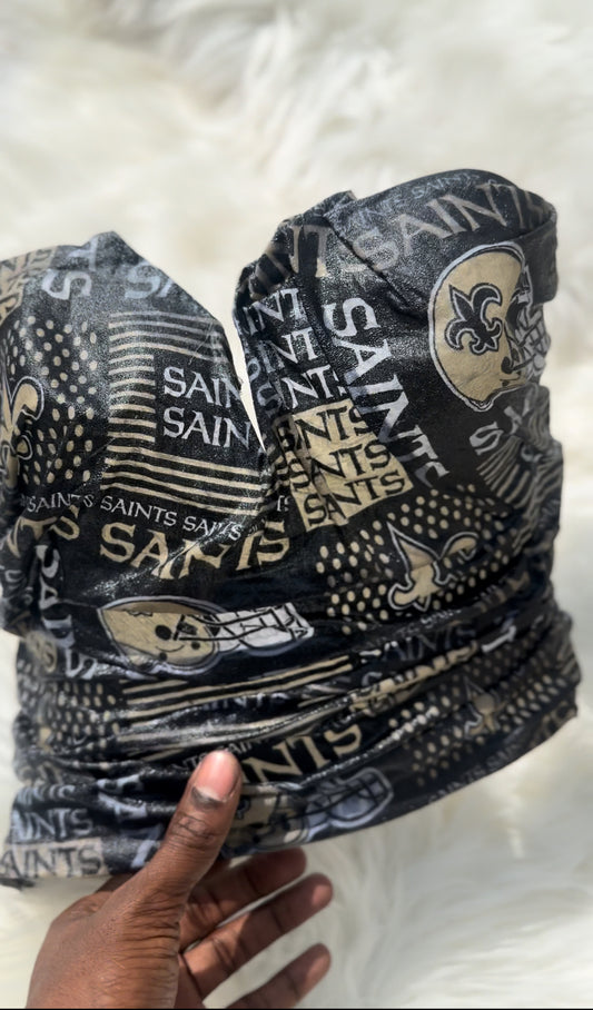 Saints Frozen Corset Helmet